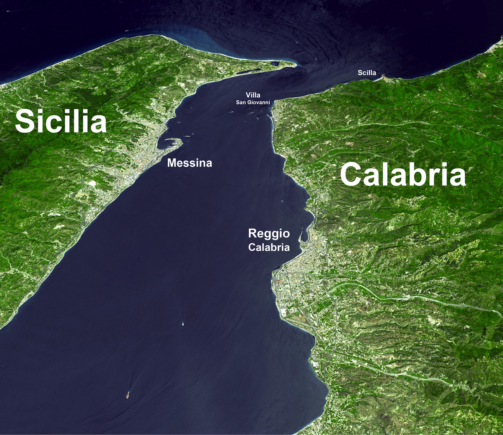 stretto di Messina