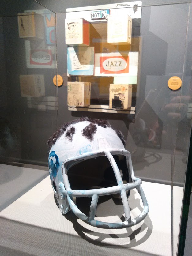 Basquiat, Football Helmet