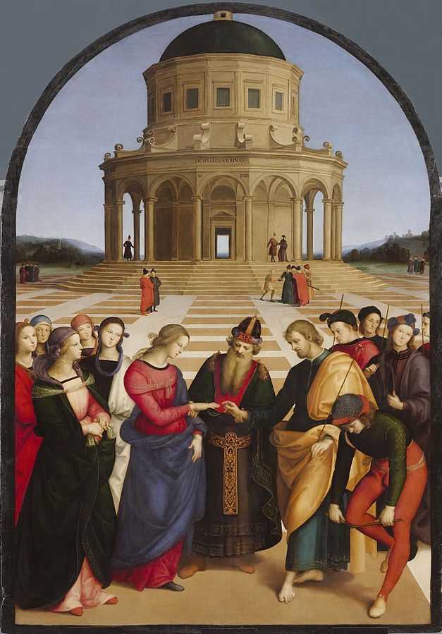 Raffaello. Spozalizio. Web Gallery of Art