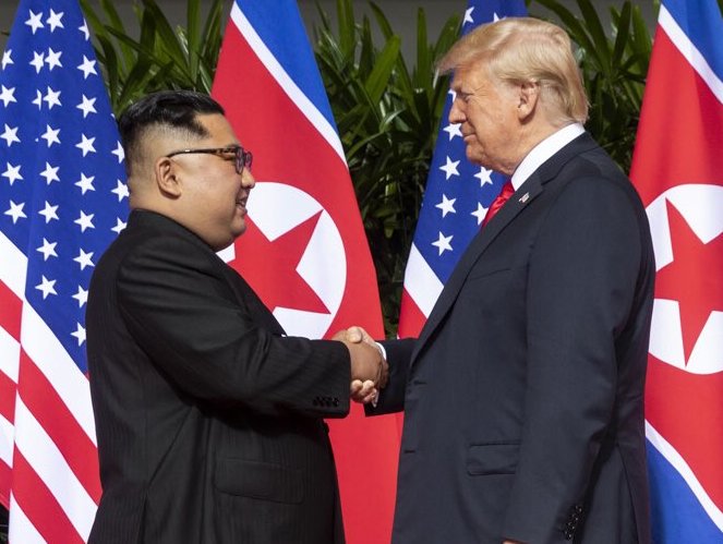 Trump e Kim Yong Un