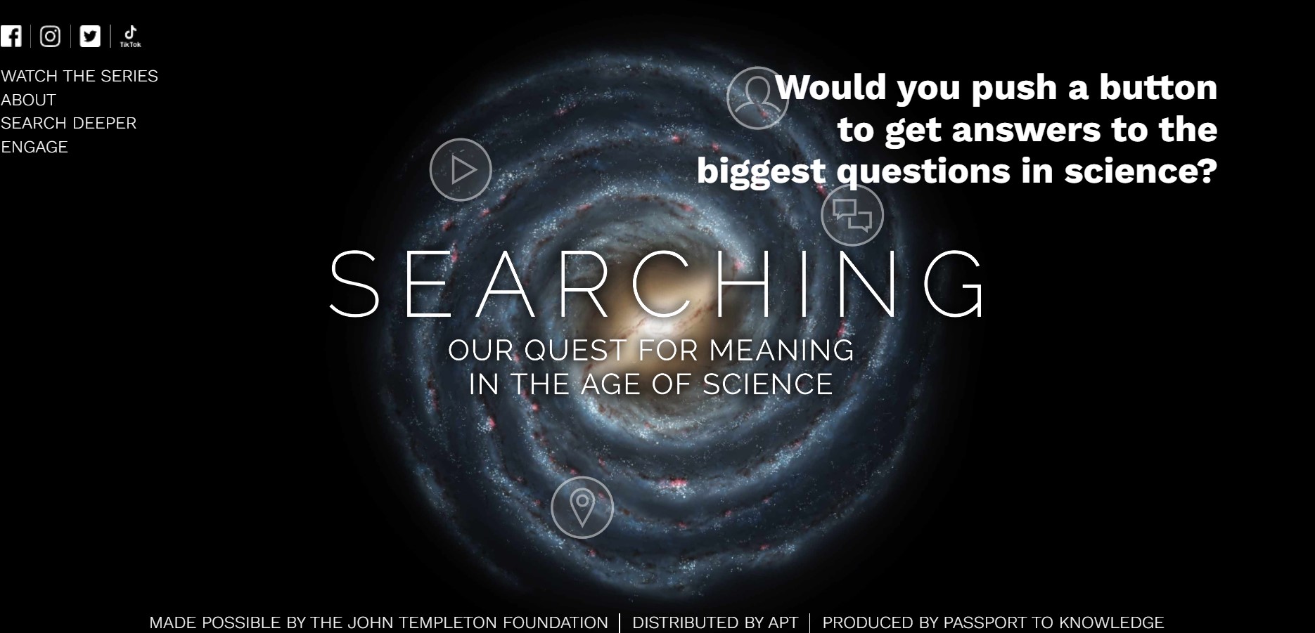 Searching: Our Quest for Meaning in The Age of Science” on Jan. 7 – La di New York