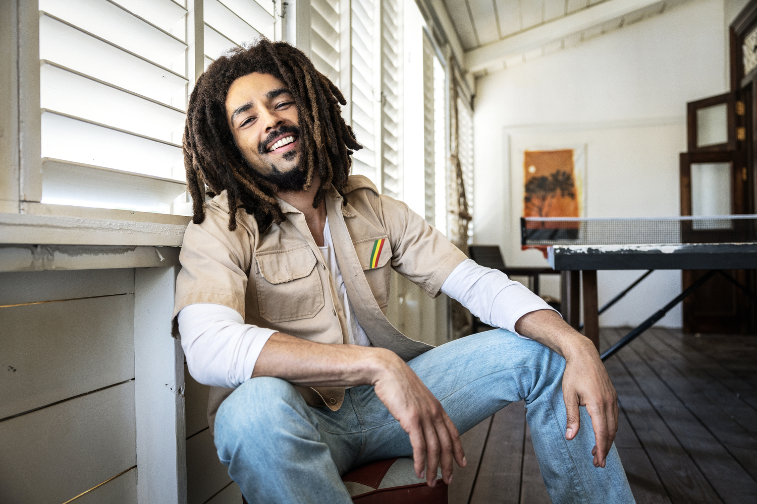 Frame tratto dal film "Bob Marley:One Love" Paramount Italy
