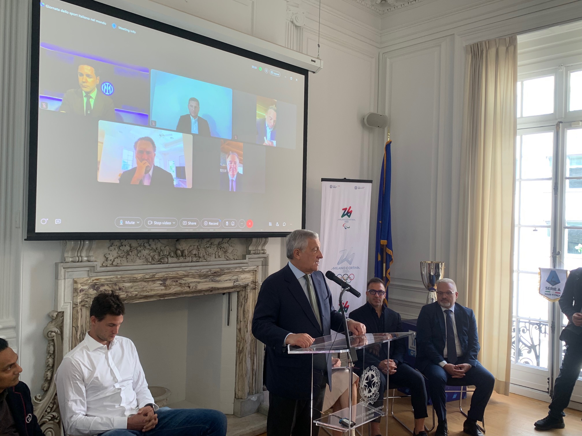 Antonio Tajani investe in Italia attraverso la Giornata Mondiale dello Sport – New York Voice