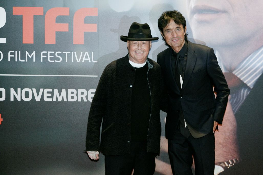 Alessandro Baricco al Torino Film Festival con il direttore Giulio Base