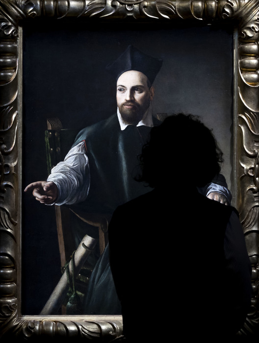 Ritratto di Monsignor Maffeo Barberini di Caravaggio / Ansa