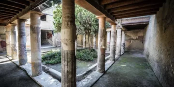Le domus restaurate / Ansa