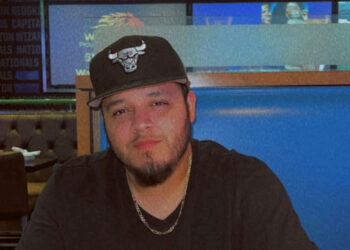 FILE PHOTO: Kilmar Abrego Garcia, a Salvadoran migrant who lived in the U.S. legally with a work permit and was erroneously deported to El Salvador, is seen wearing a Chicago Bulls hat, in this handout image obtained by Reuters on April 9, 2025.  Abrego Garcia Family/Handout via REUTERS
