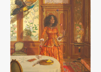 Elizabeth Colomba, “The Magician,” 2025, on view at Venus Over Manhattan (39 Great Jones St.) through May 17 - Credit: Venus Over Manhattan website