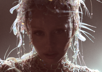 A mesmerizing still from Something Beautiful, Miley Cyrus’s visual album premiering at Tribeca 2025.