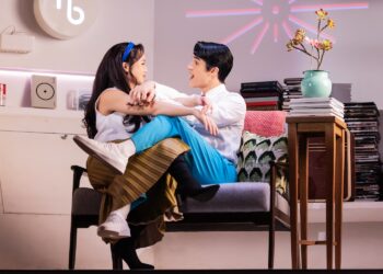 Maybe Happy Ending, winner of six Tony awards. Darren Criss and Helen J. Shen (Photo Credit:  Matthew Murphy and Evan Zimmerman)