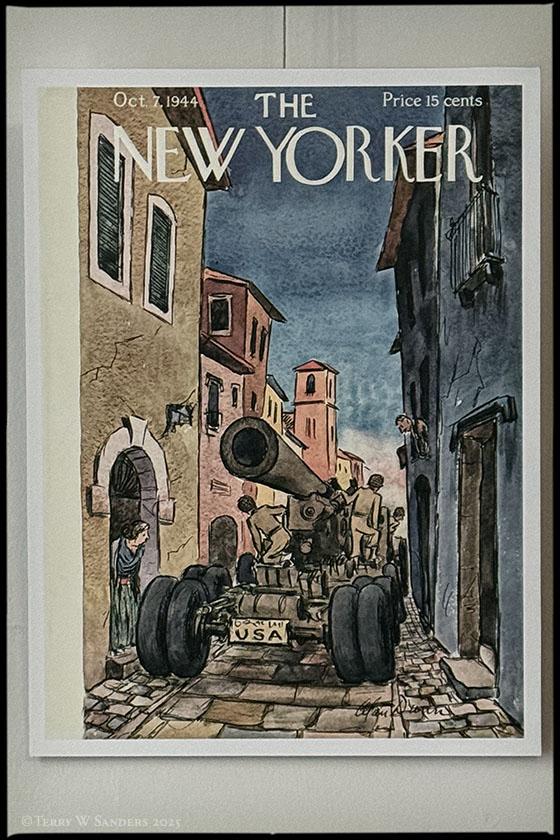 Alan Dunn, October 7, 1944, per The New Yorker. Terry W. Sanders