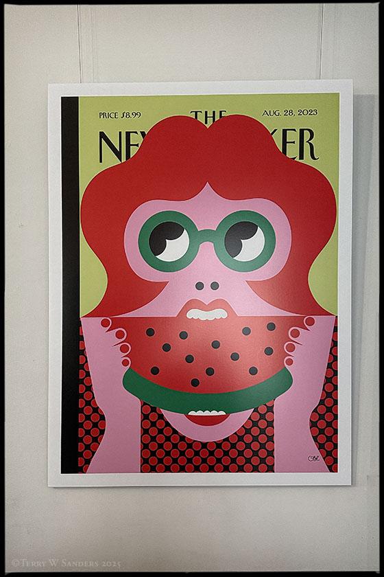 Cocomero, The New Yorker, 28 agosto 2023 – Olimpia Zagnoli
