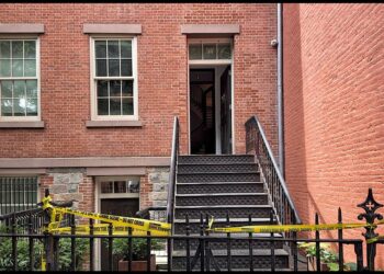 The apartment where the crime took place/ph Terry W. Sanders