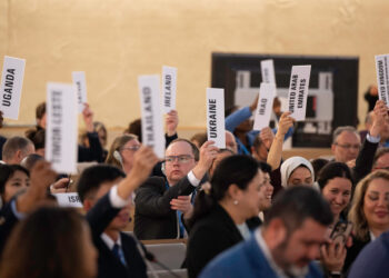 WHO Member States approved the first-ever Pandemic Agreement on 19 May 2025 (Photo WHO/ Christopher Black)