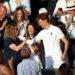 Jannik Sinner of Italy celebrates with his mother after winning the Men's Singles final match against Carlos Alcaraz of Spain at the Wimbledon Championships, Wimbledon, Britain, 13 July 2025.  ANSA/EPA/ADAM VAUGHAN  EDITORIAL USE ONLY