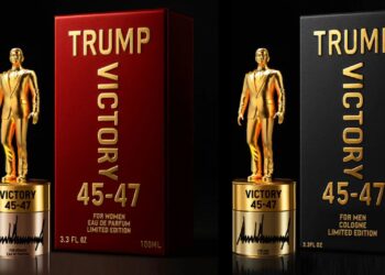 Il presidente Donald Trump ha annunciato lunedì una fragranza in edizione limitata a suo nome, con una statua dorata che lo raffigura sulla bottiglia, invitando i suoi sostenitori a “prenderne una per le persone care”.