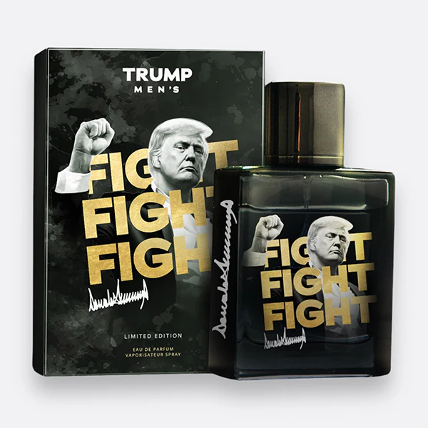 The “Fight, Fight, Fight” edition of Trump’s fragrance line, inspired by his post-attack rallying cry in Pennsylvania