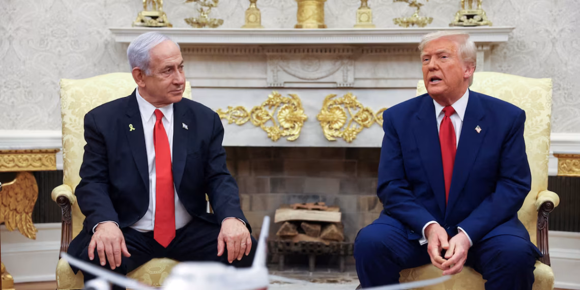 Donald Trump e Benjamin Netanyahu Foto Reuters.