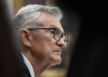 US Federal Reserve Board Chairman Jerome Powell testifies before the House Financial Services Committee hearing on 'Federal Reserve's Semi-Annual Monetary Policy Report,' on Capitol Hill in Washington, DC, USA, 06 March 2024.  ANSA/EPA/MICHAEL REYNOLDS