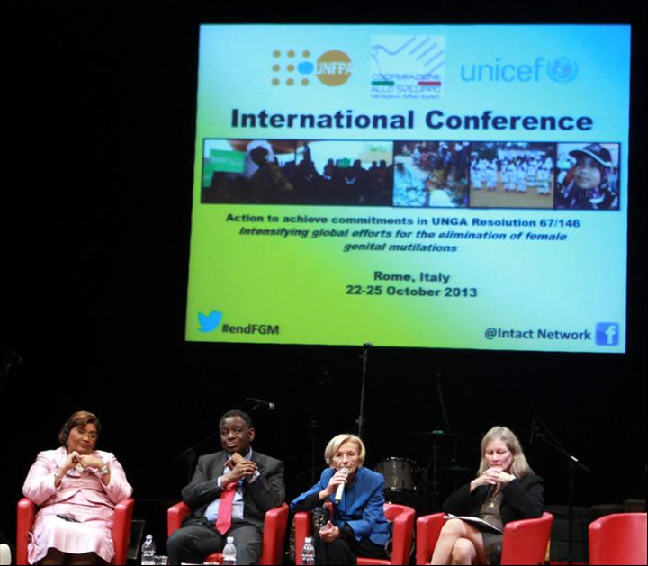 Emma Bonino e la conferenza FGM