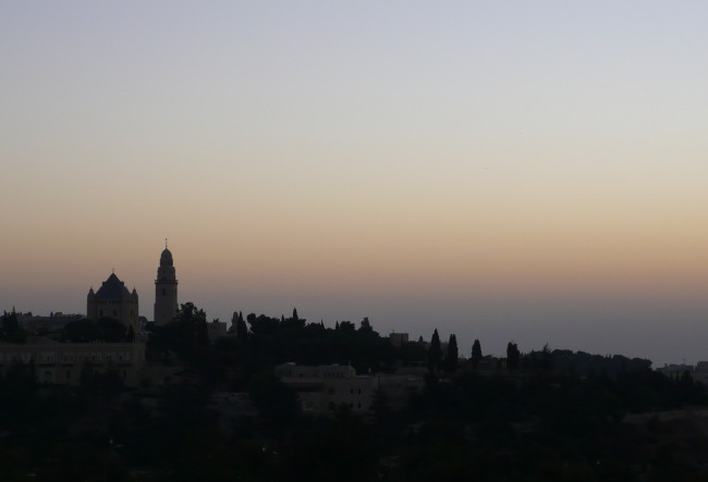 Alba su Gerusalemme (Foto: Marco Pontoni).