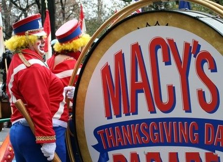 Un momento della Thanksgiving Day Parade