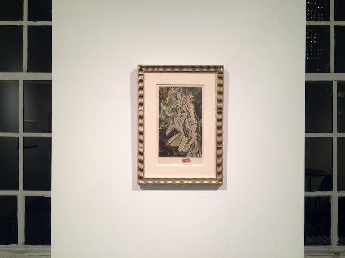 Marcel Duchamp's Nude descending a staircase no. 2 (1937)